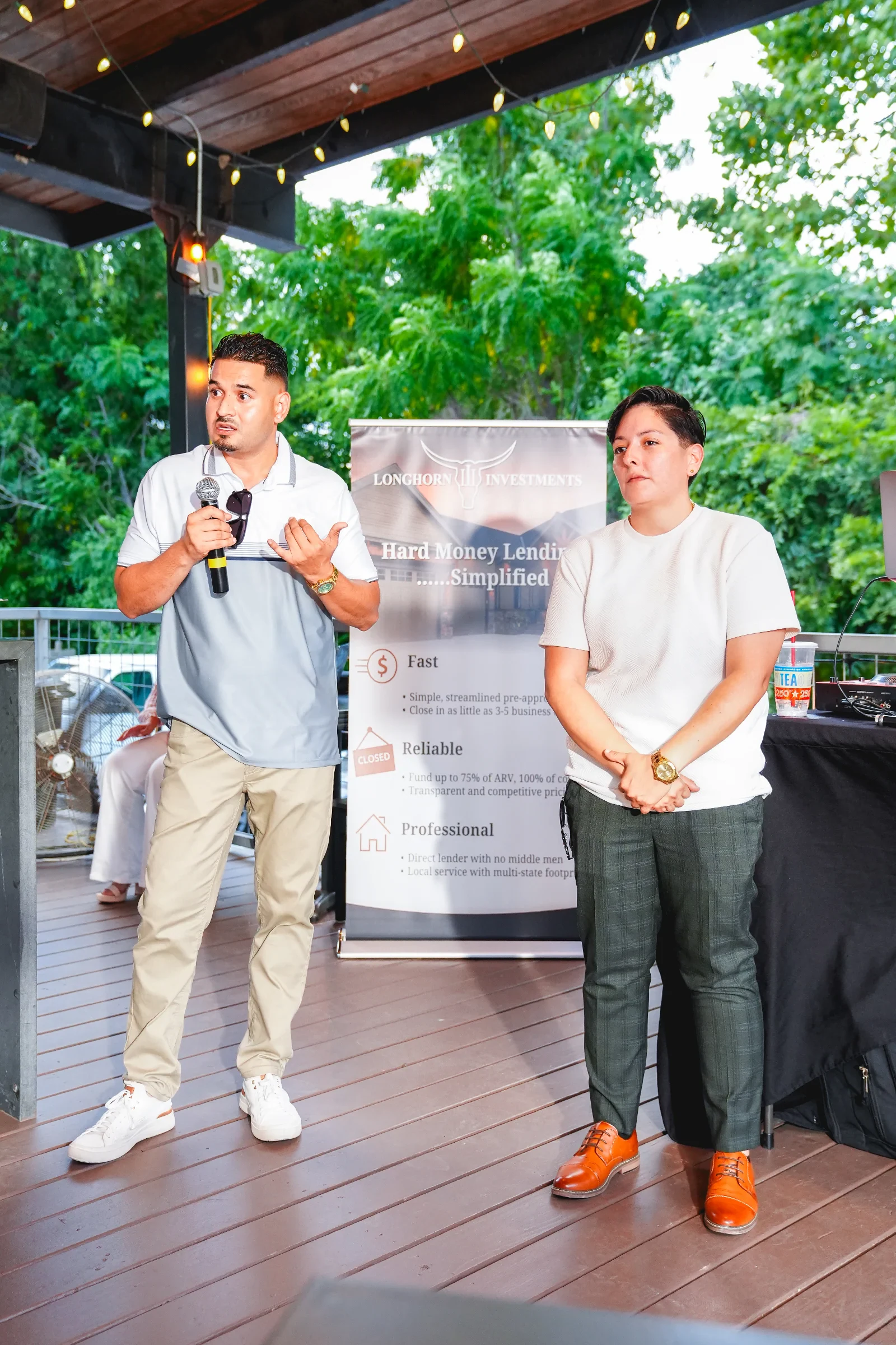 Presentación en vivo