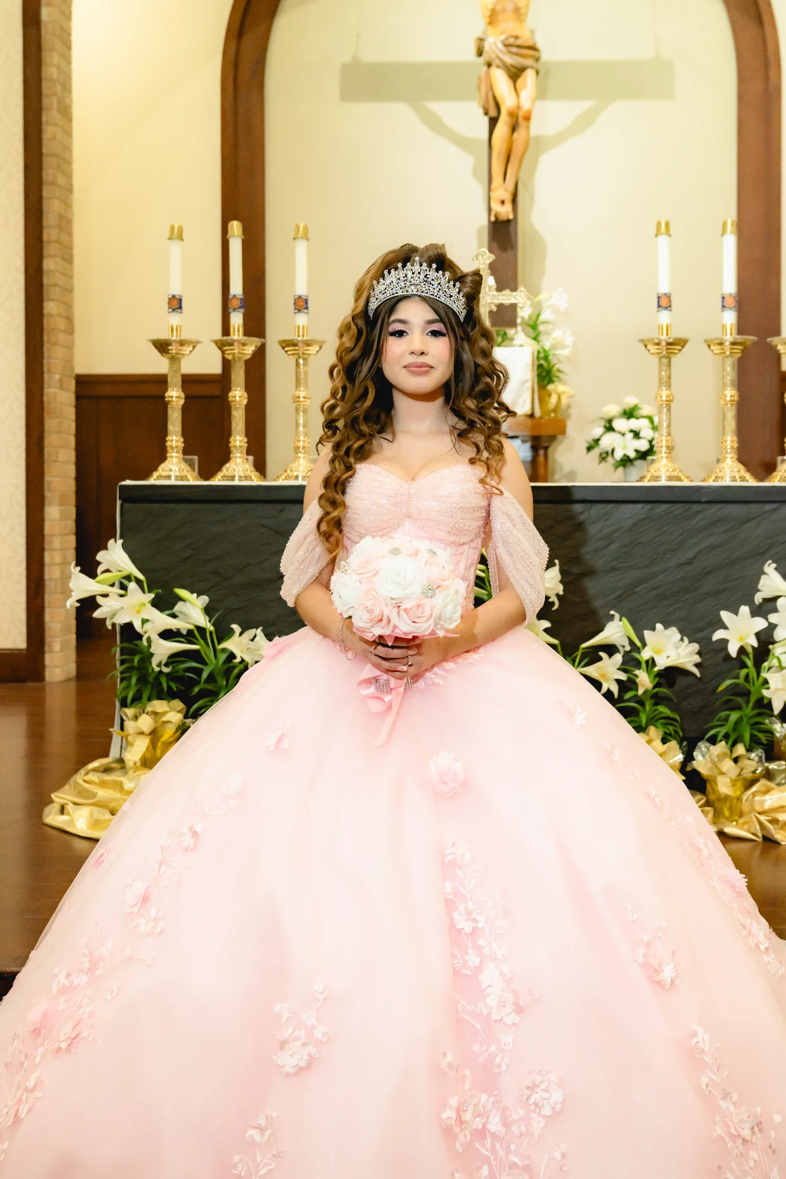 Retrato de quinceañera